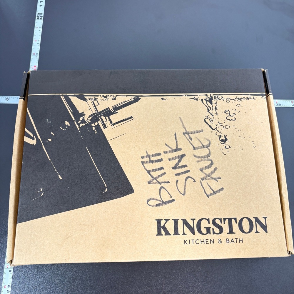 Kingston Brass Heritage 4 Centerset Lavatory Faucet KB1601PX Chrome Whit Handles